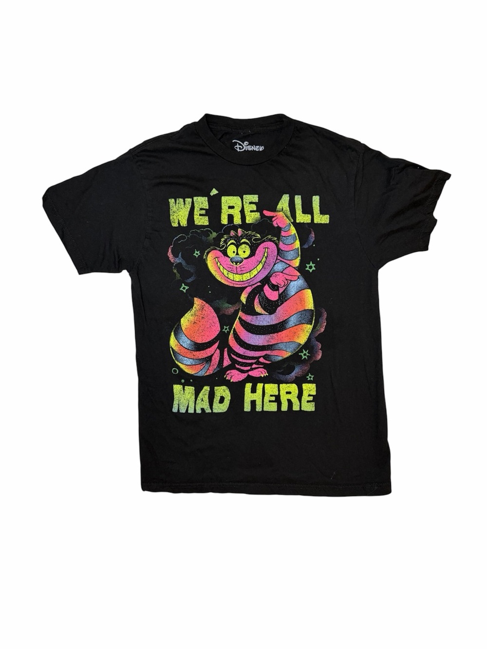 🖤 Disney Cheshire Cat “We’re All Mad Here” Graphic Tee 🖤
